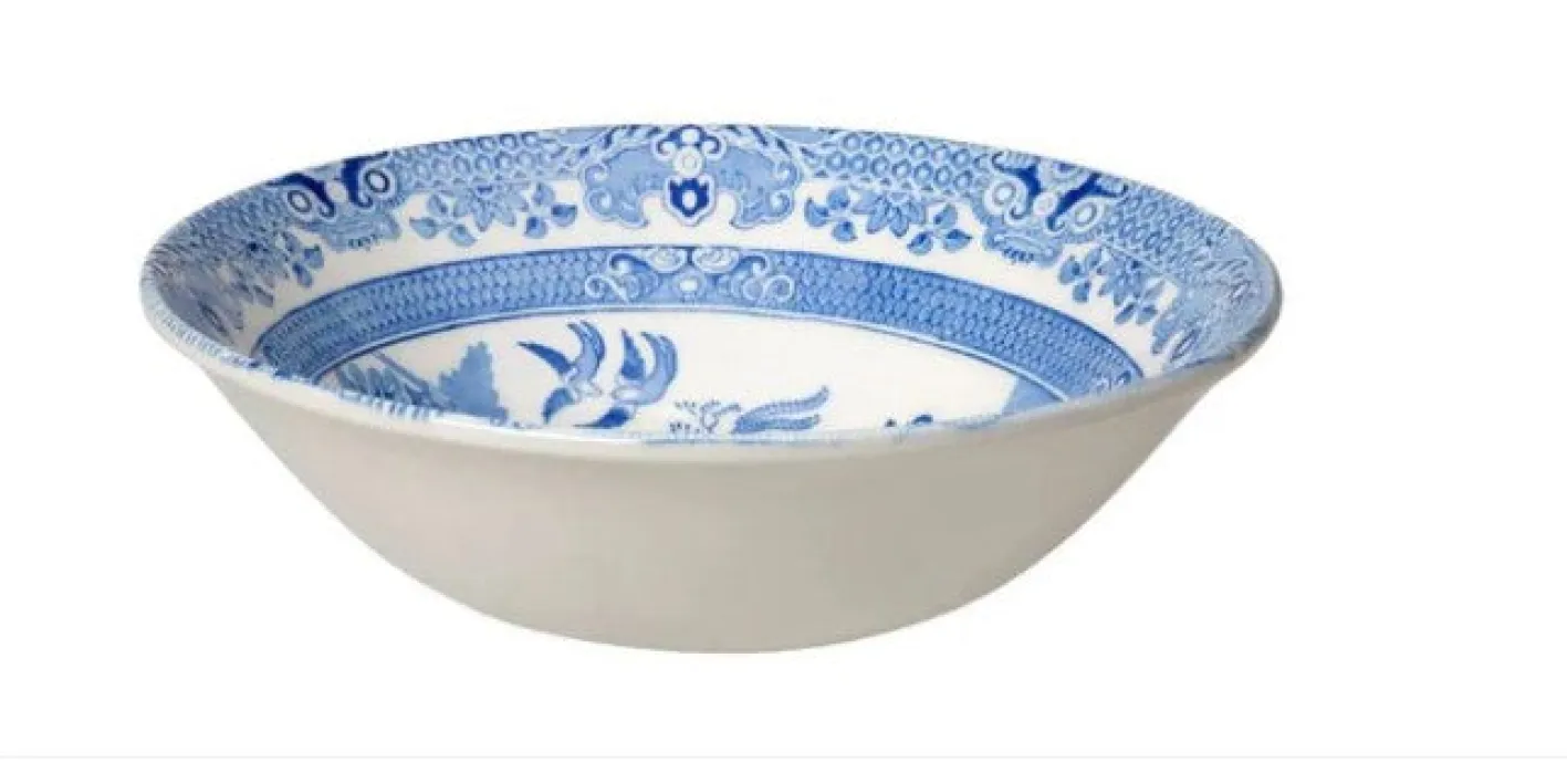 Burleigh Blue Willow Cereal Bowl