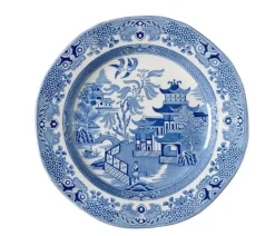 Burleigh Blue Willow  7 1/2 Plate