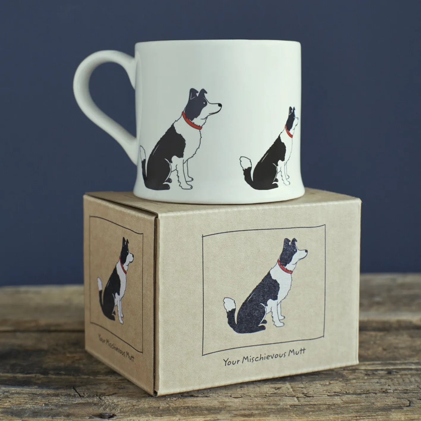 Sweet William Border Collie Mug Boxed