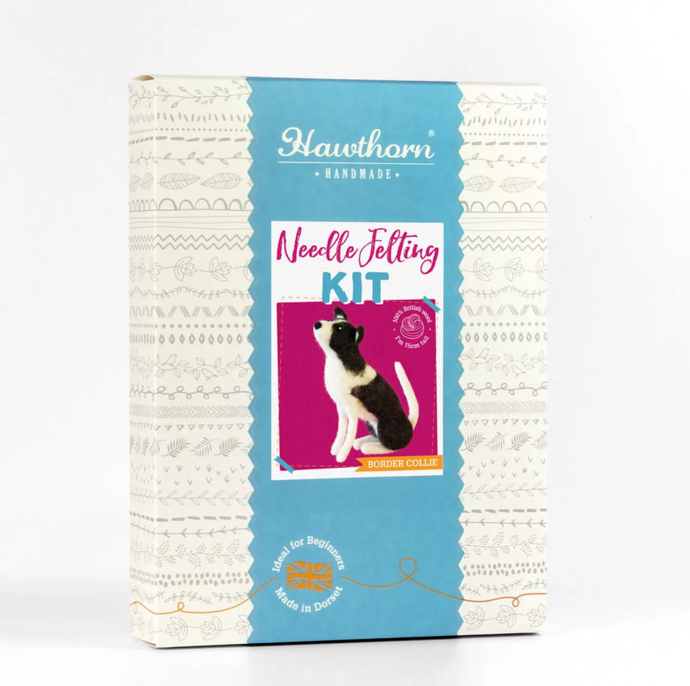 Hawthorn Handmade Border Collie Needle Felting Kit