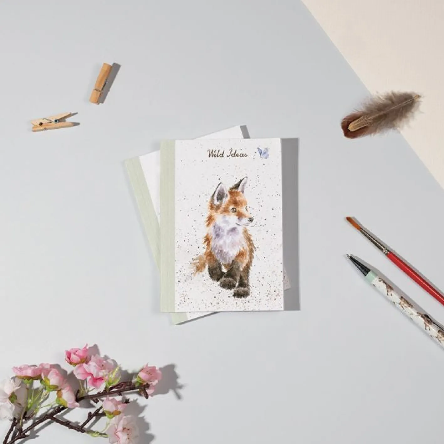 Wrendale Designs 'Born to be Wild' Fox A6 Notebook