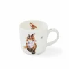 Wrendale Designs 'Born to be Wild' Fox Small Bone China Mug (11oz)