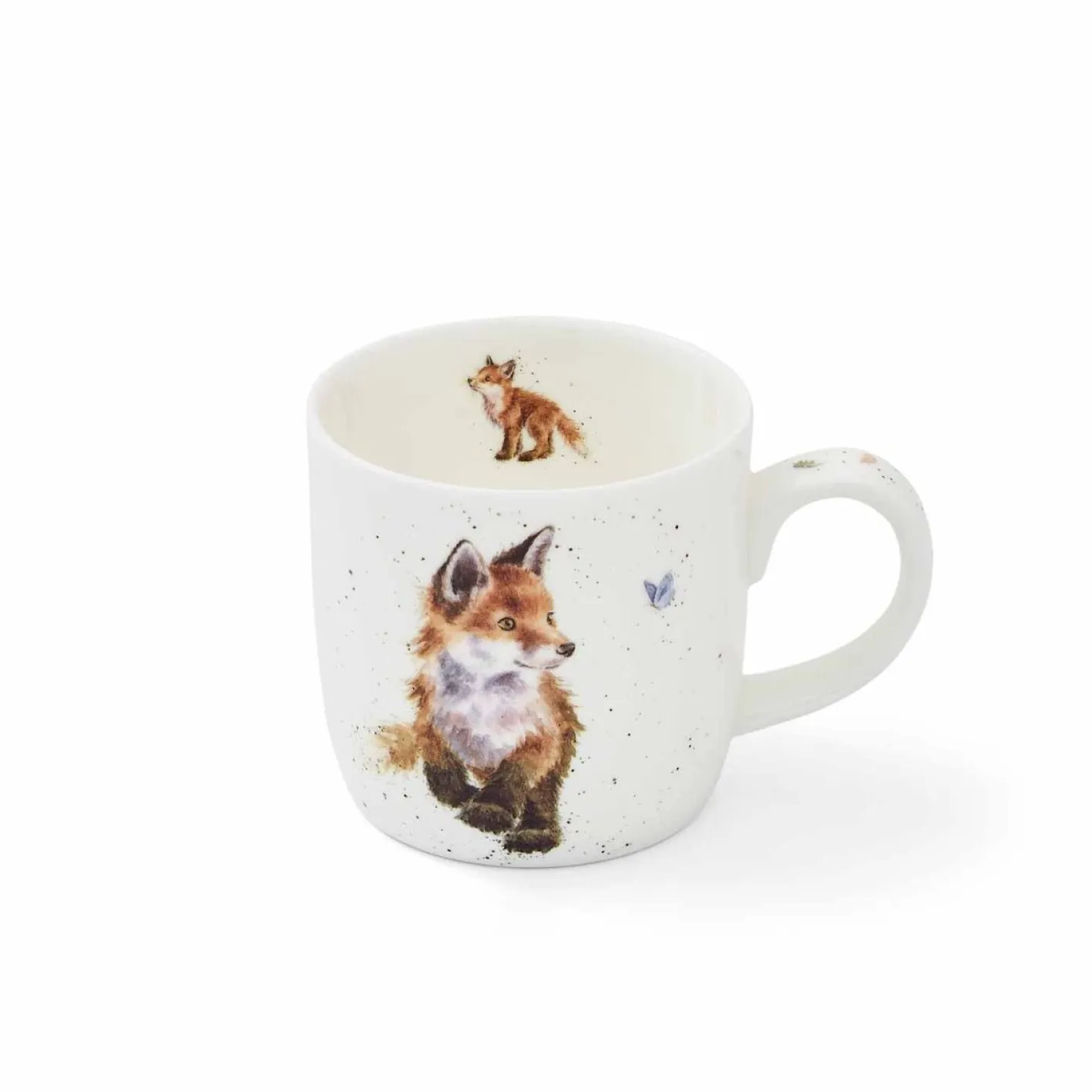Wrendale Designs 'Born to be Wild' Fox Small Bone China Mug (11oz)