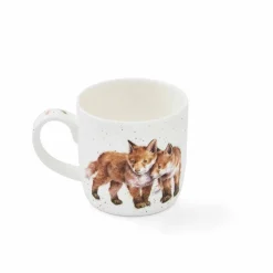 Wrendale Designs 'Born to be Wild' Fox Small Bone China Mug (11oz)