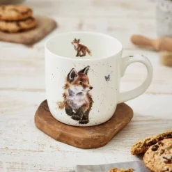 Wrendale Designs 'Born to be Wild' Fox Small Bone China Mug (11oz)