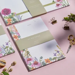 Catherine Lewis Bountiful Blooms A5 Notepad