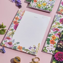 Catherine Lewis Bountiful Blooms A5 Notepad