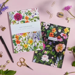 Catherine Lewis Bountiful Blooms - Set of 2 A5 Notebooks