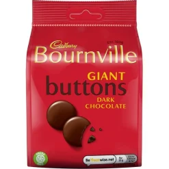 Cadbury Bournville Giant Buttons Dark Chocolate