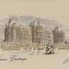 Sean Webb Art Bowes Museum Seasonal Greetings Card