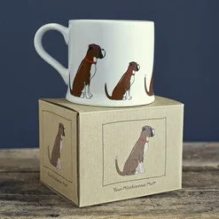 Sweet William Boxer Mug Boxed