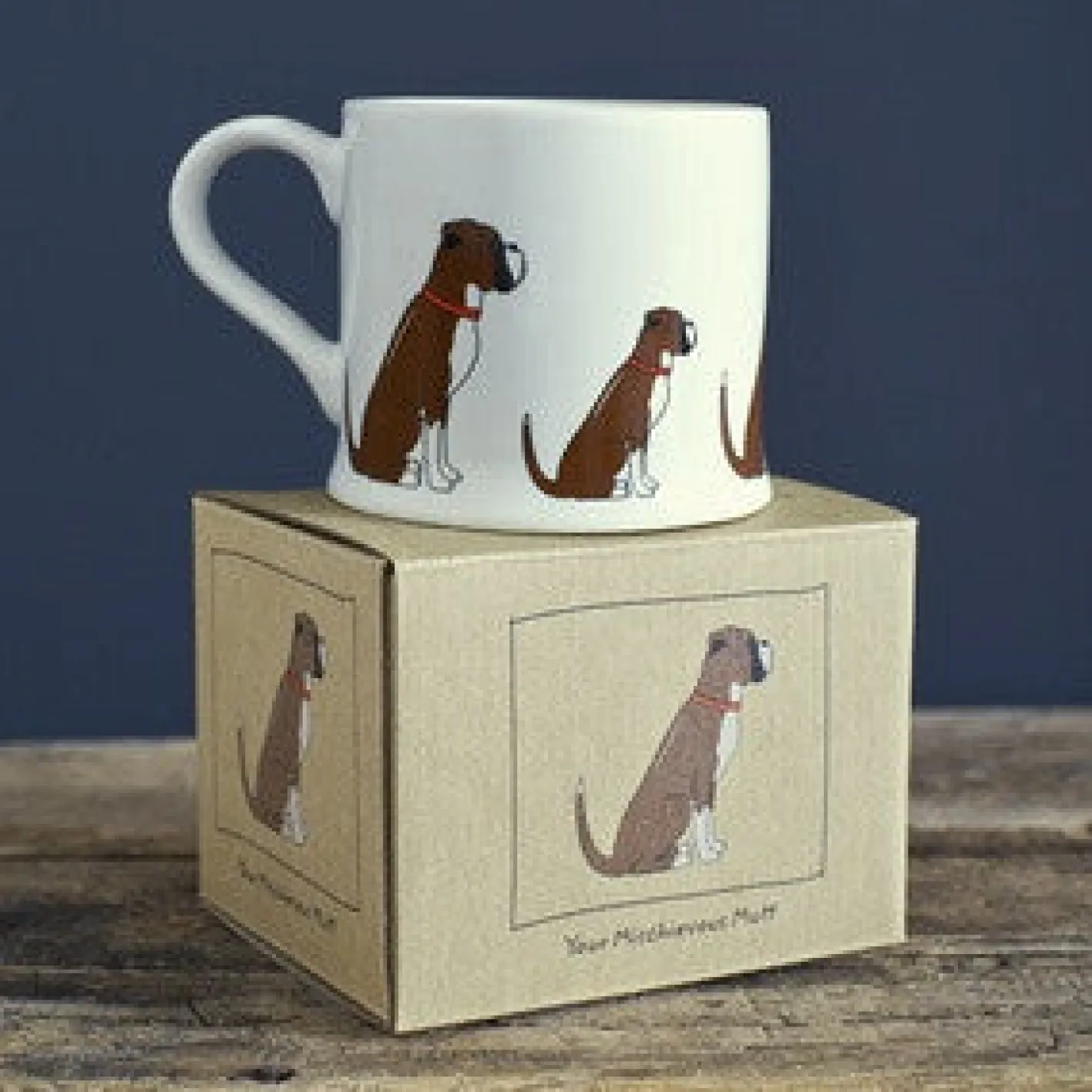 Sweet William Boxer Mug Boxed
