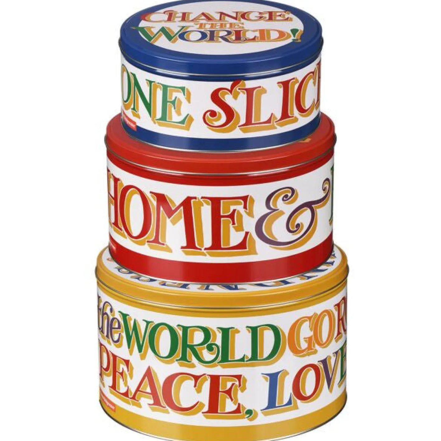 Emma Bridgewater Brighter World Set of 3 Cake Tins