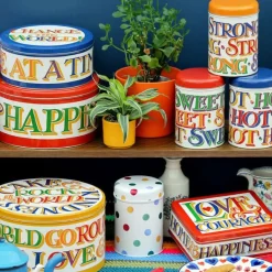 Emma Bridgewater Brighter World Set of 3 Round Caddies