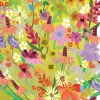 Roger La Borde Bright Flowers, Birthday Laser Greeting Card