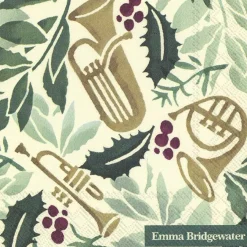 Emma Bridgewater Bring in the Green Cocktail Napkins