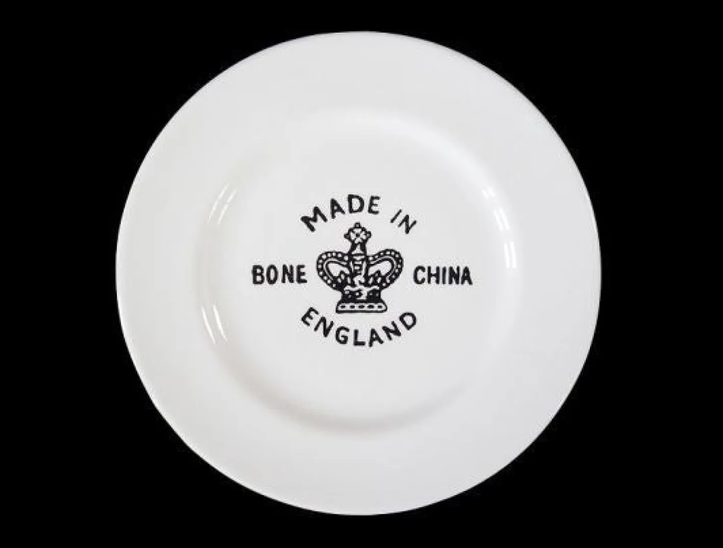 Repeat Repeat Britannia Backstamp Plate