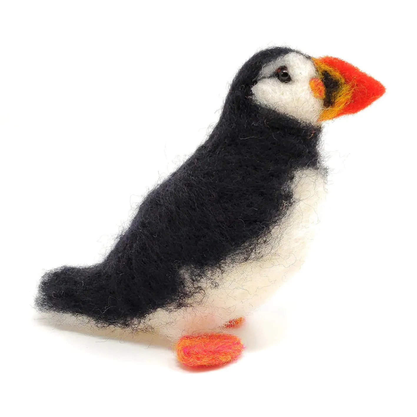 The Crafty Kit Co. British Birds - Atlantic Puffin Needle Felting Kit