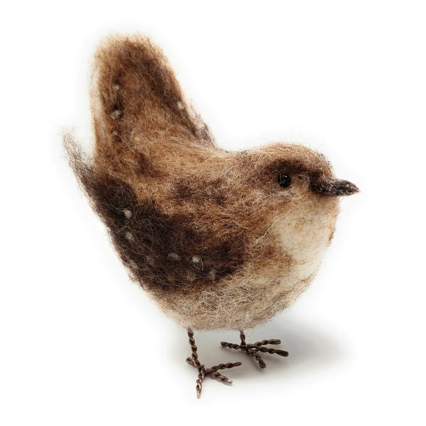 The Crafty Kit Co. British Birds - Jenny Wren Needle Felting Kit