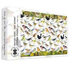 Emma Ball British Birds 1000 Piece Jigsaw Puzzle