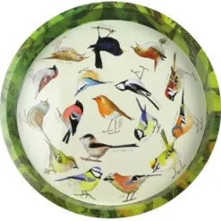 Emma Ball British Birds Round Tin Tray