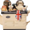 Ceramic Inspirations British Roast Dinner Large Aga Teapot - Cream