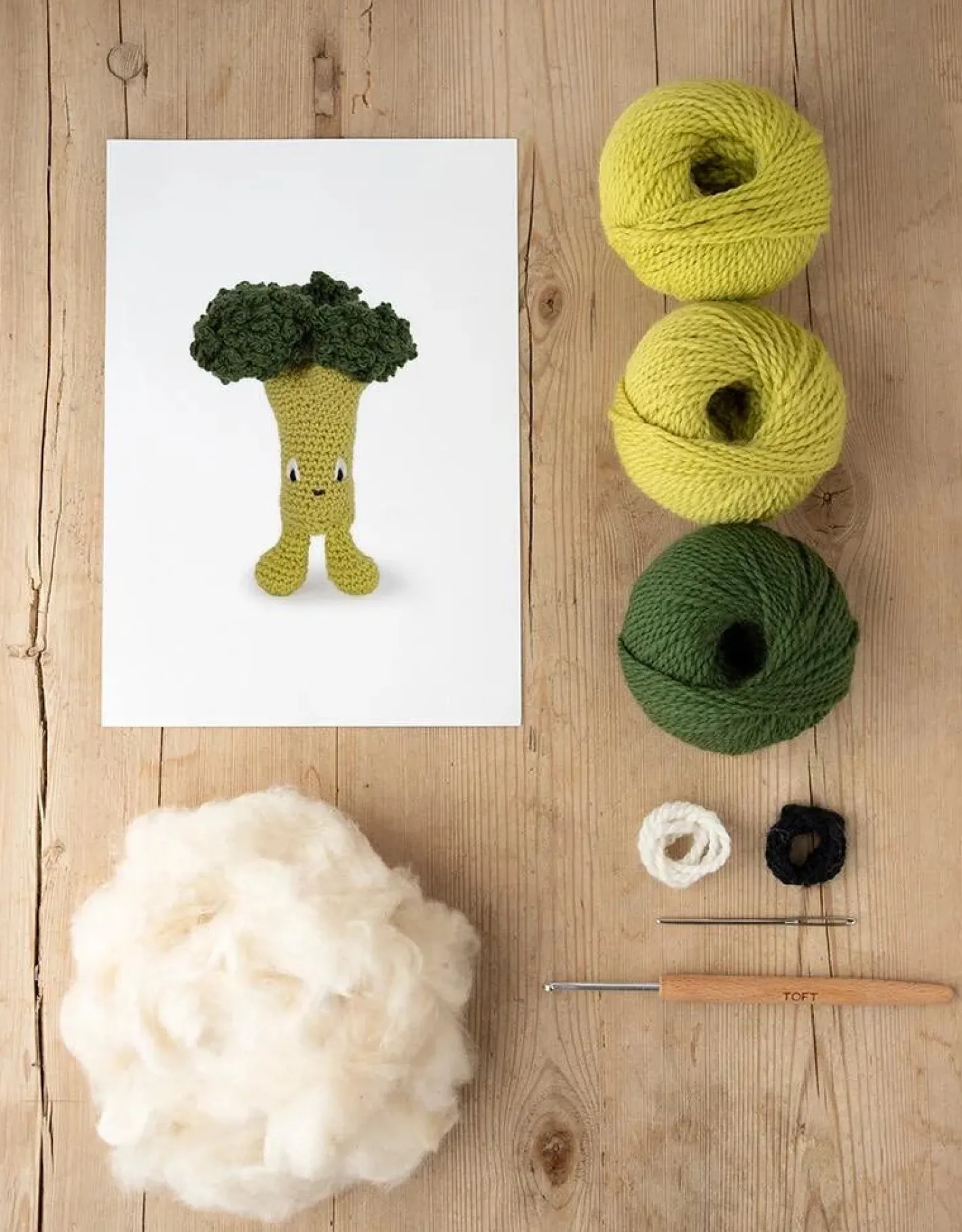 Toft Crafts Broccoli Floret Kit