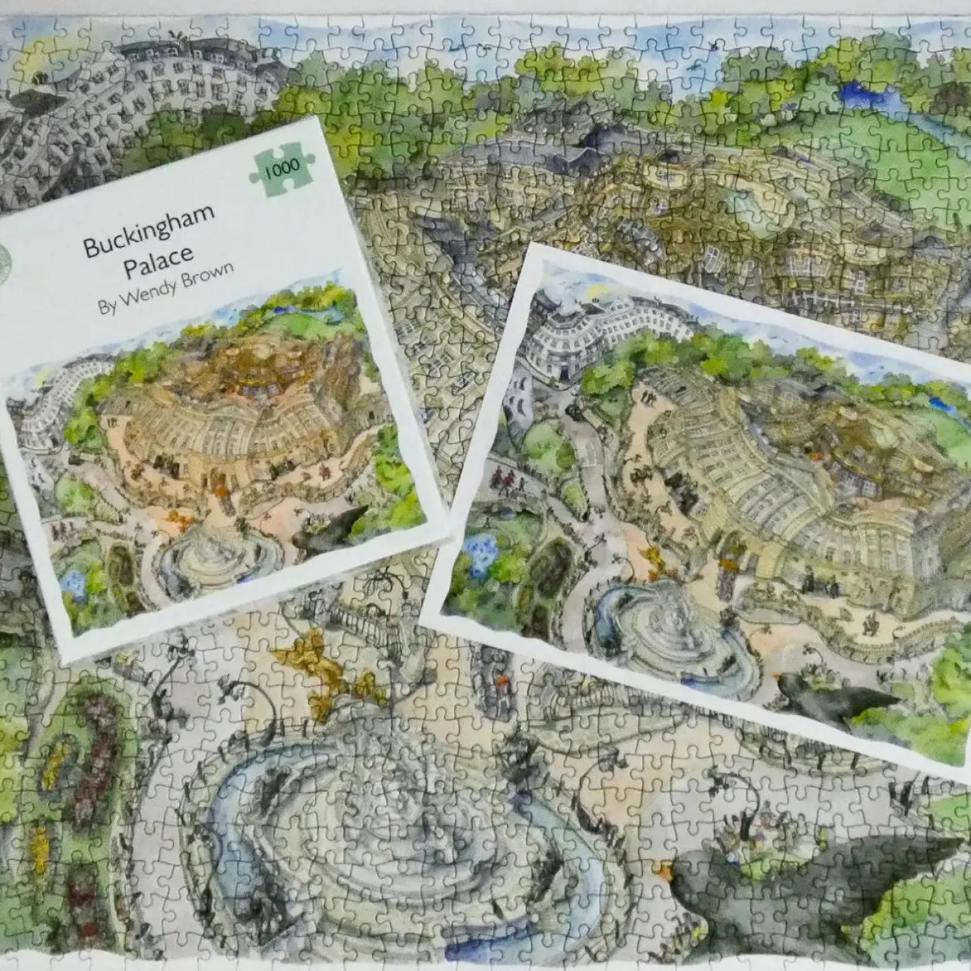 All Jigsaw Puzzles Buckingham Palace by Wendy Brown 1000 Piece Jigsaw Puzzle