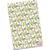 Emma Ball Budgies in Beanies Tea Towel