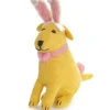 Amica Felt Bunny Earred Sitting Yellow Labrador Felt Decoration