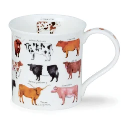 Dunoon Bute Animal Breeds Mug