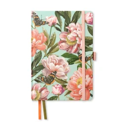 The Art File Butterflies & Flowers A5 Lined Notebook