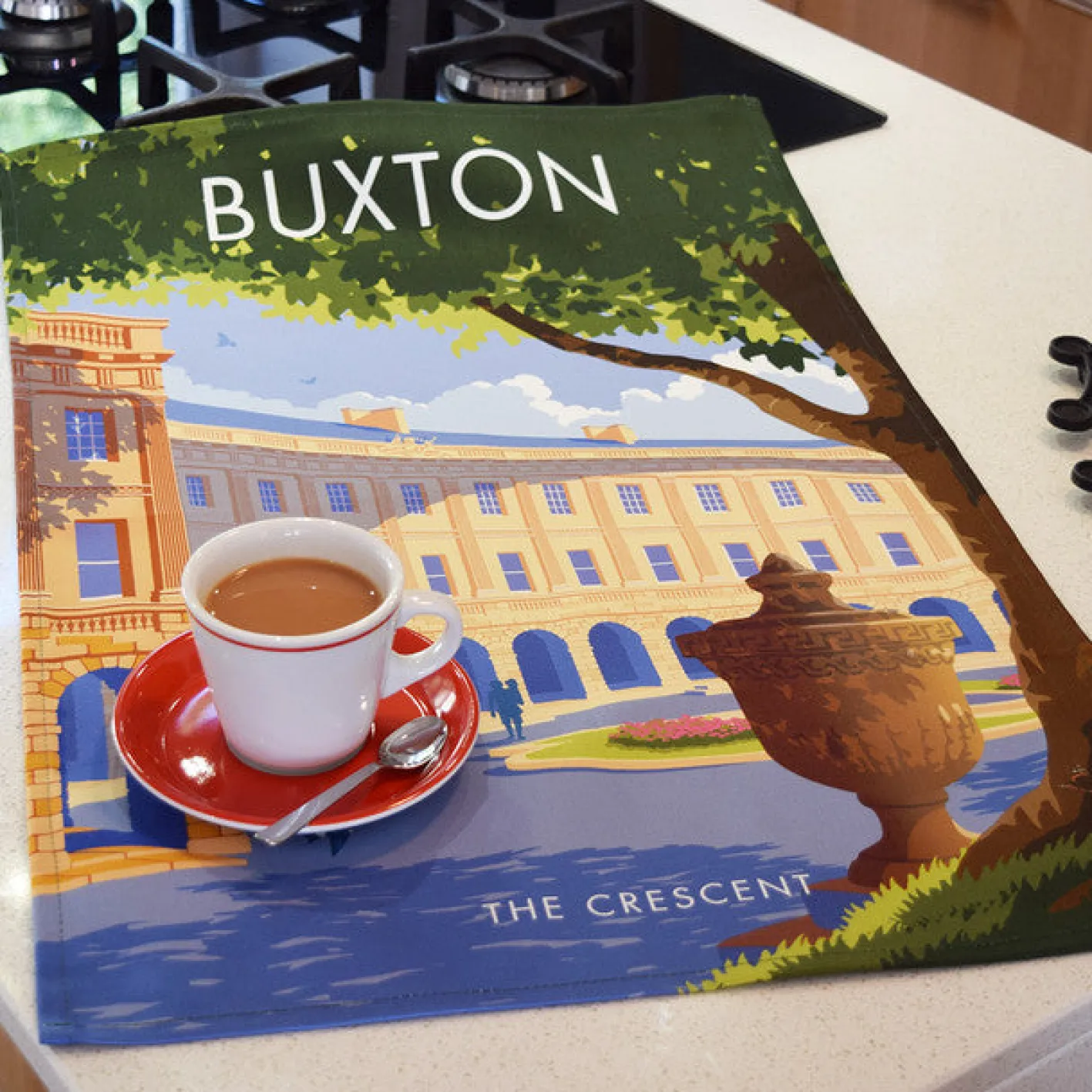 Town Towels Buxton Tea Towel