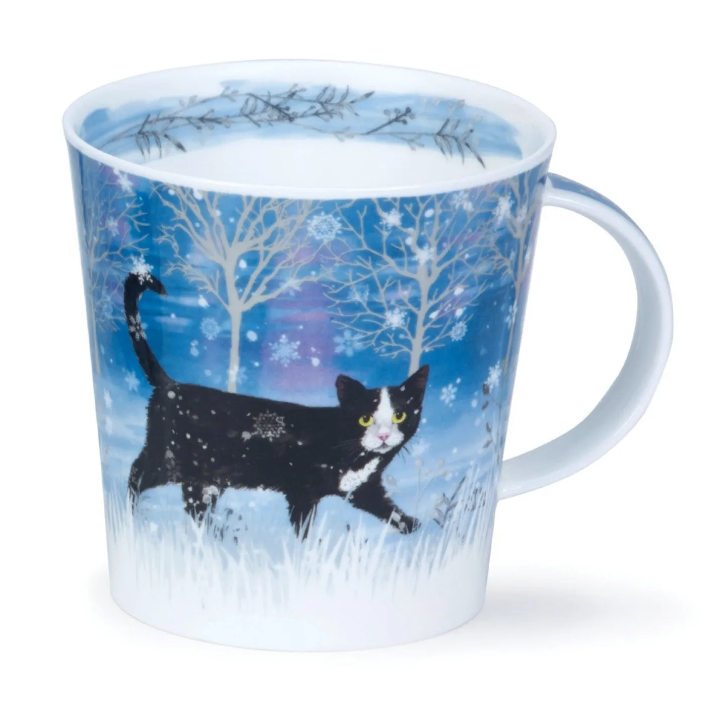 Dunoon Cairngorm Moonbeam Cat Mug