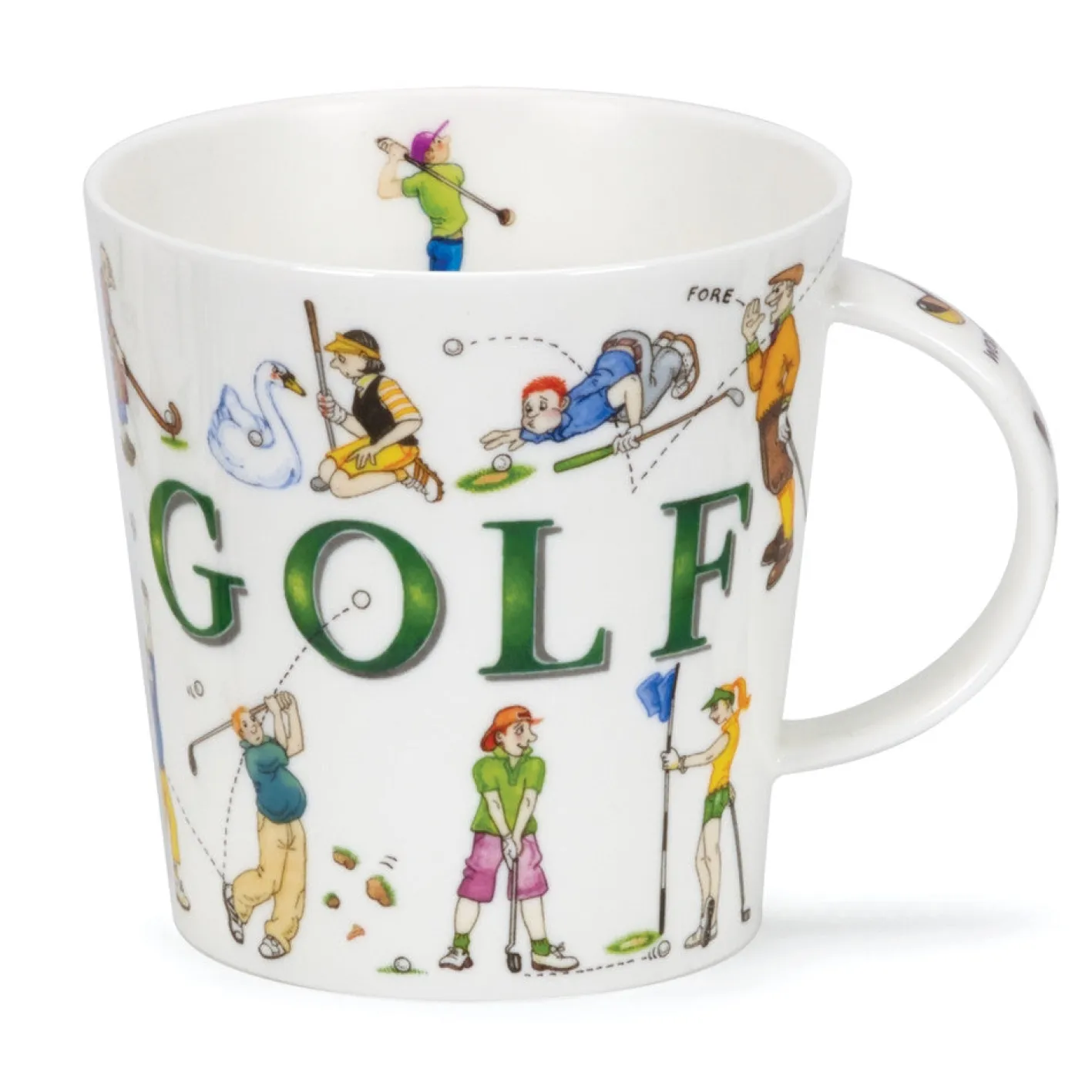 Dunoon Cairngorm Sporting Antics Mugs