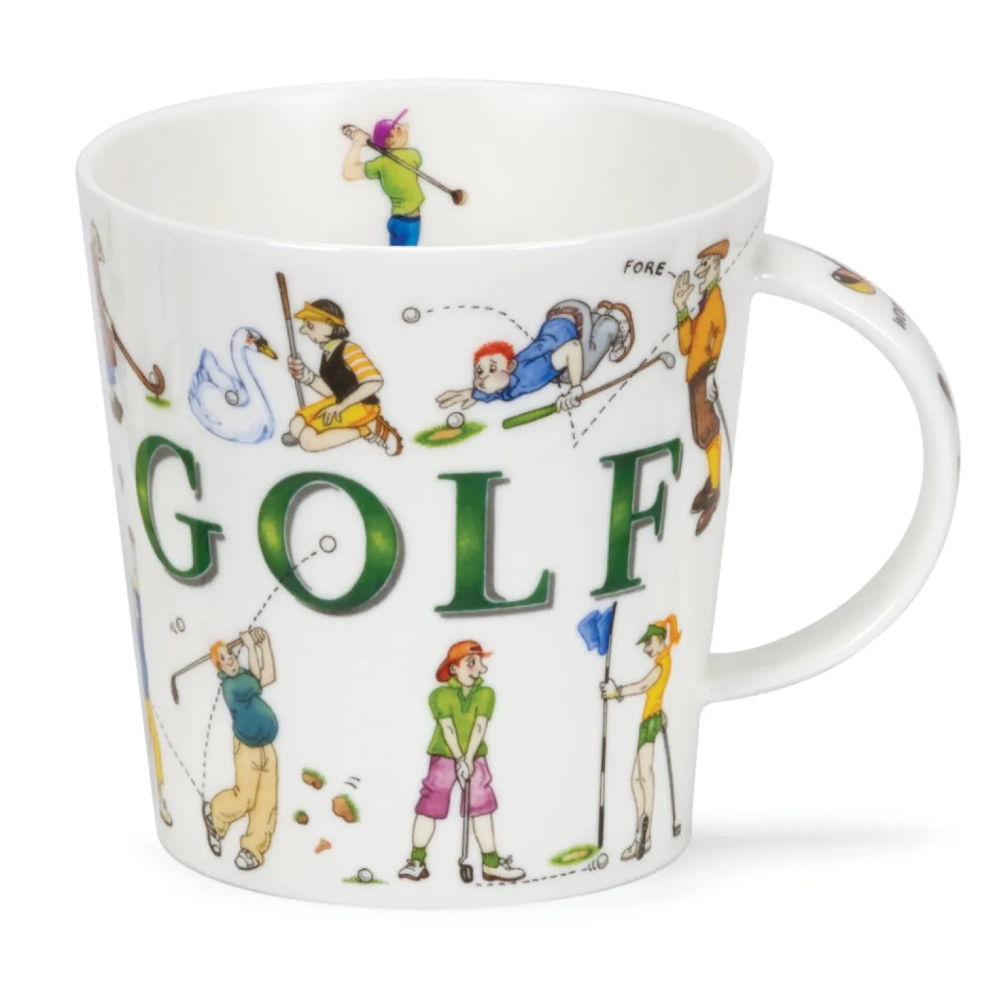 Dunoon Cairngorm Sporting Antics Mugs