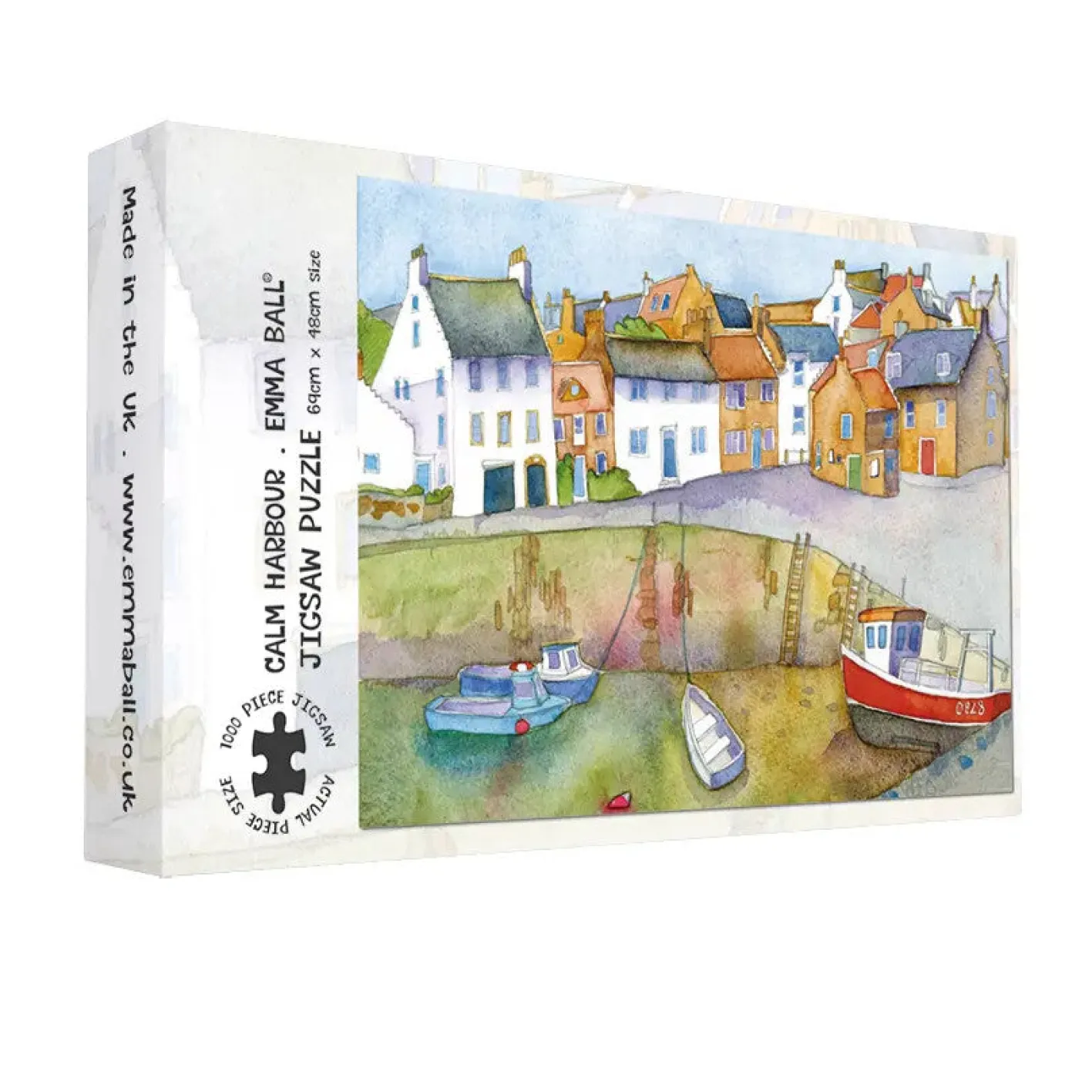Emma Ball Calm Harbor 1000 Piece Jigsaw Puzzle