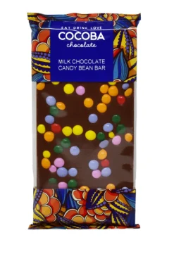 Cocoba Candy Coated Milk Chocolate Bar