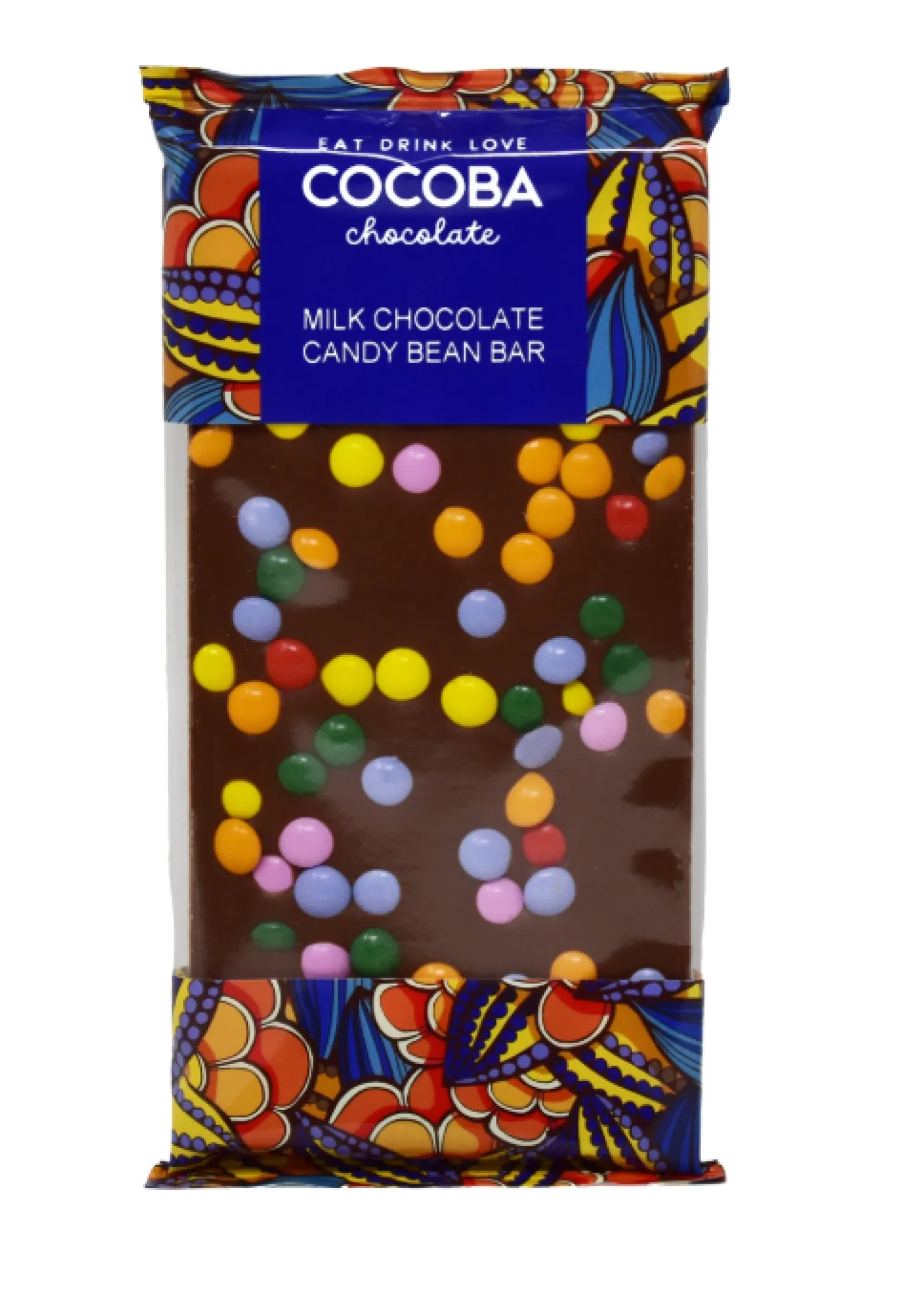 Cocoba Candy Coated Milk Chocolate Bar