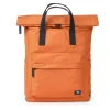 Ori London Canfield B Black Label Burnt Orange Recycled Nylon Backpack - Medium