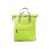 Ori London Canfield B Lime Recycled Nylon Backpack - Medium