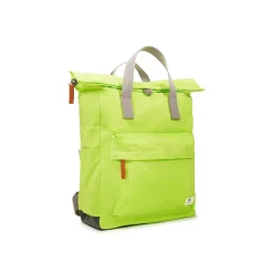 Ori London Canfield B Lime Recycled Nylon Backpack - Medium