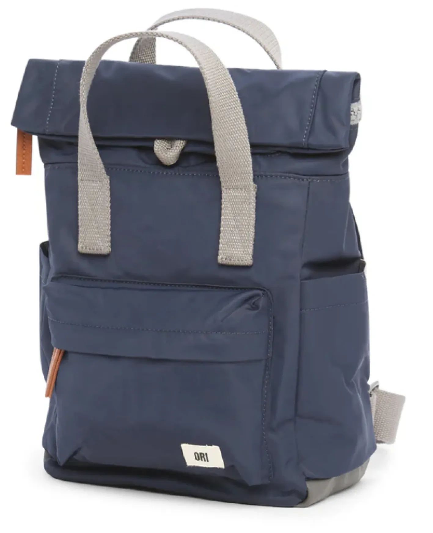 Ori London Canfield B Midnight Recycled Nylon Backpack - Small