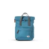 Ori London Canfield B Petrol Recycled Nylon Backpack - Large