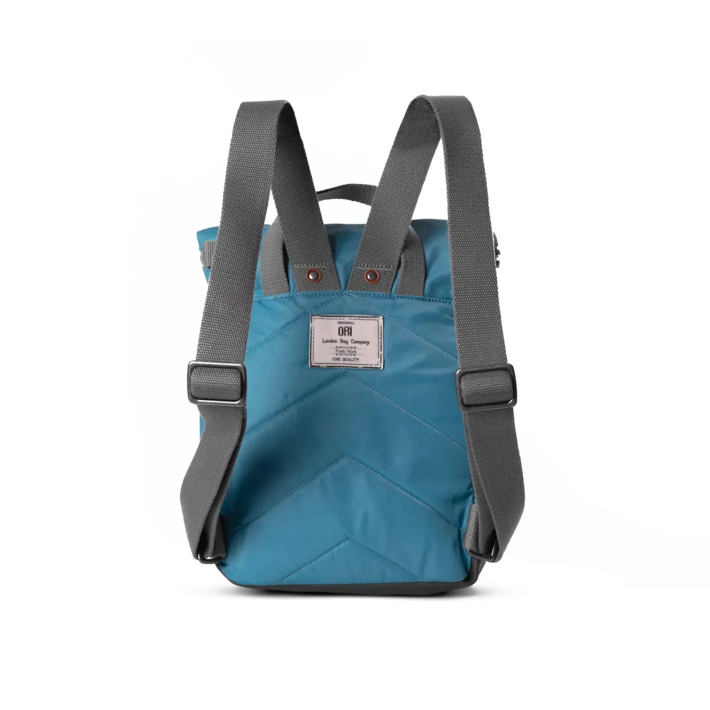Ori London Canfield B Petrol Recycled Nylon Backpack - Large