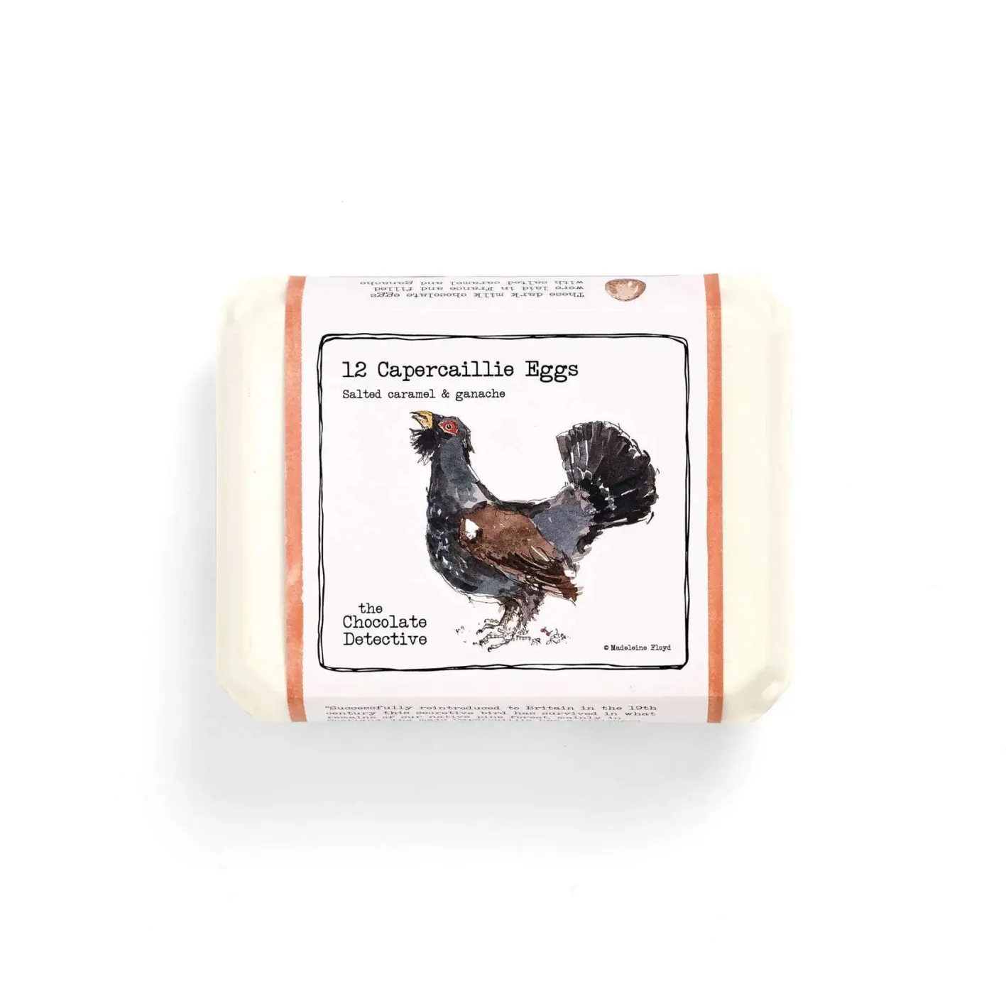 The Chocolate Detective 12 Capercaillie Eggs by