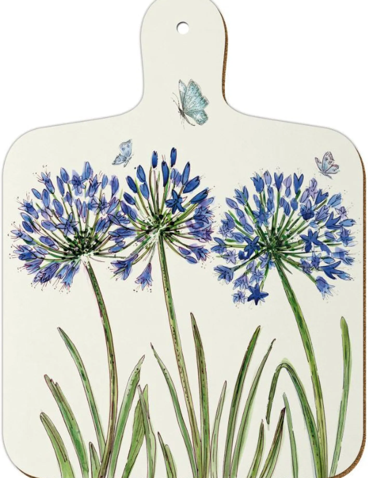 Emma Ball Caroline Cleave Agapanthus Mini Chopping Board