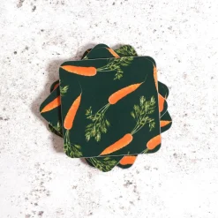 Corinne Alexander Carrot Coaster Set by