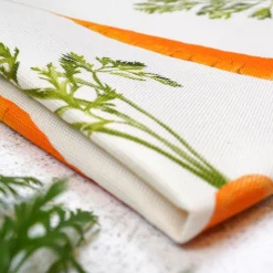 Corinne Alexander Carrot Tea Towel by