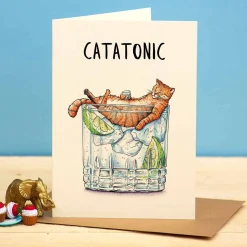 Bewilderbeest Catatonic Greetings Card